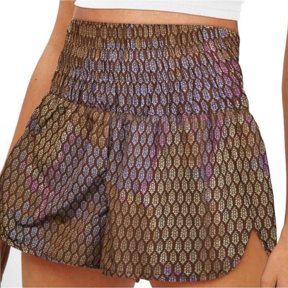 Free People Movement The Way Home Shorts Bayan Tree Combo Athletic Size M